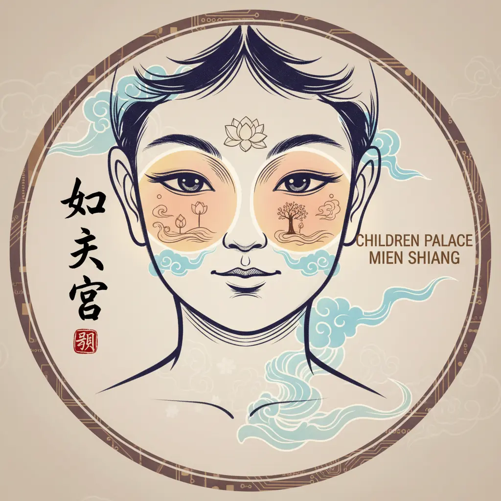 面相學 - 子女宮