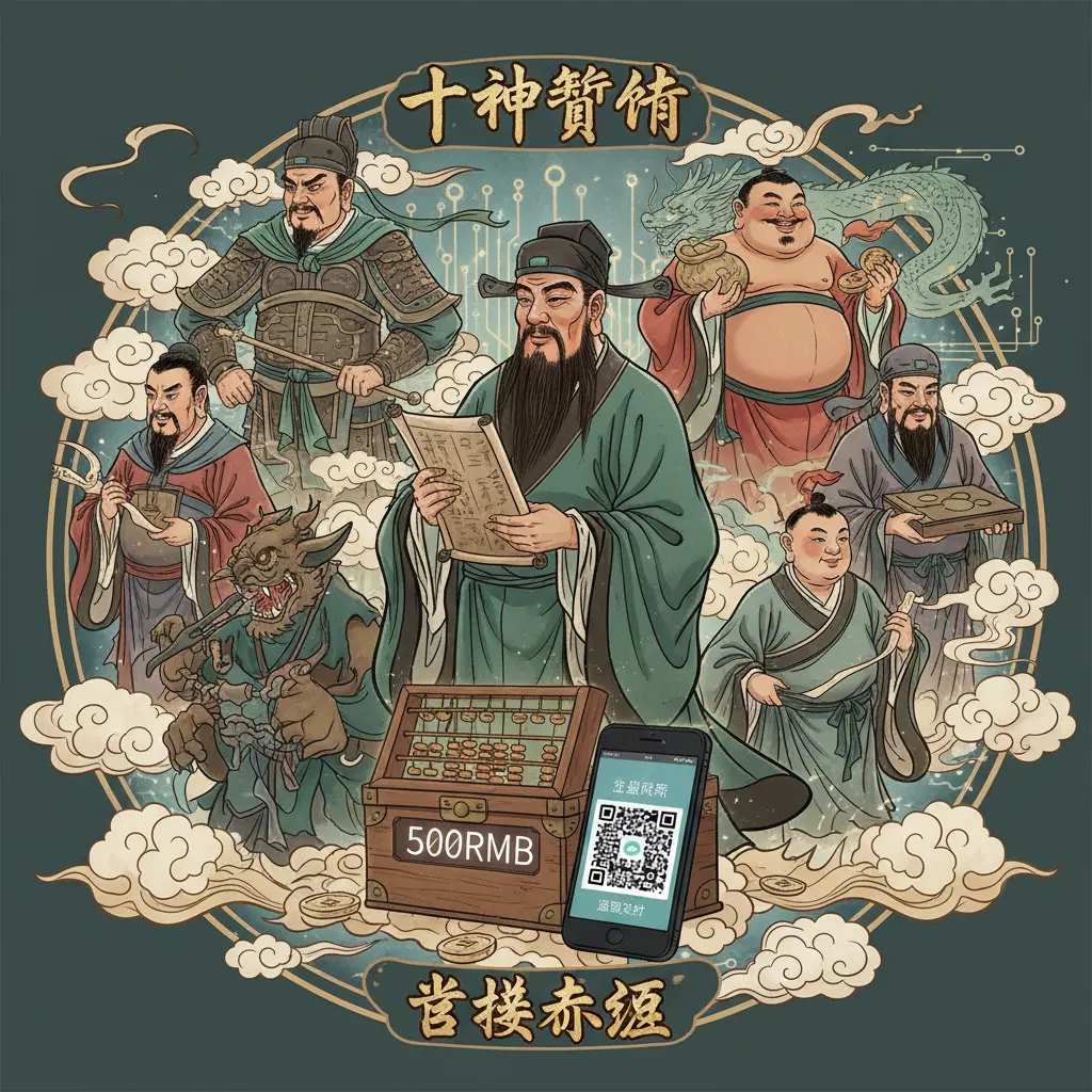 算命收費 - 十神