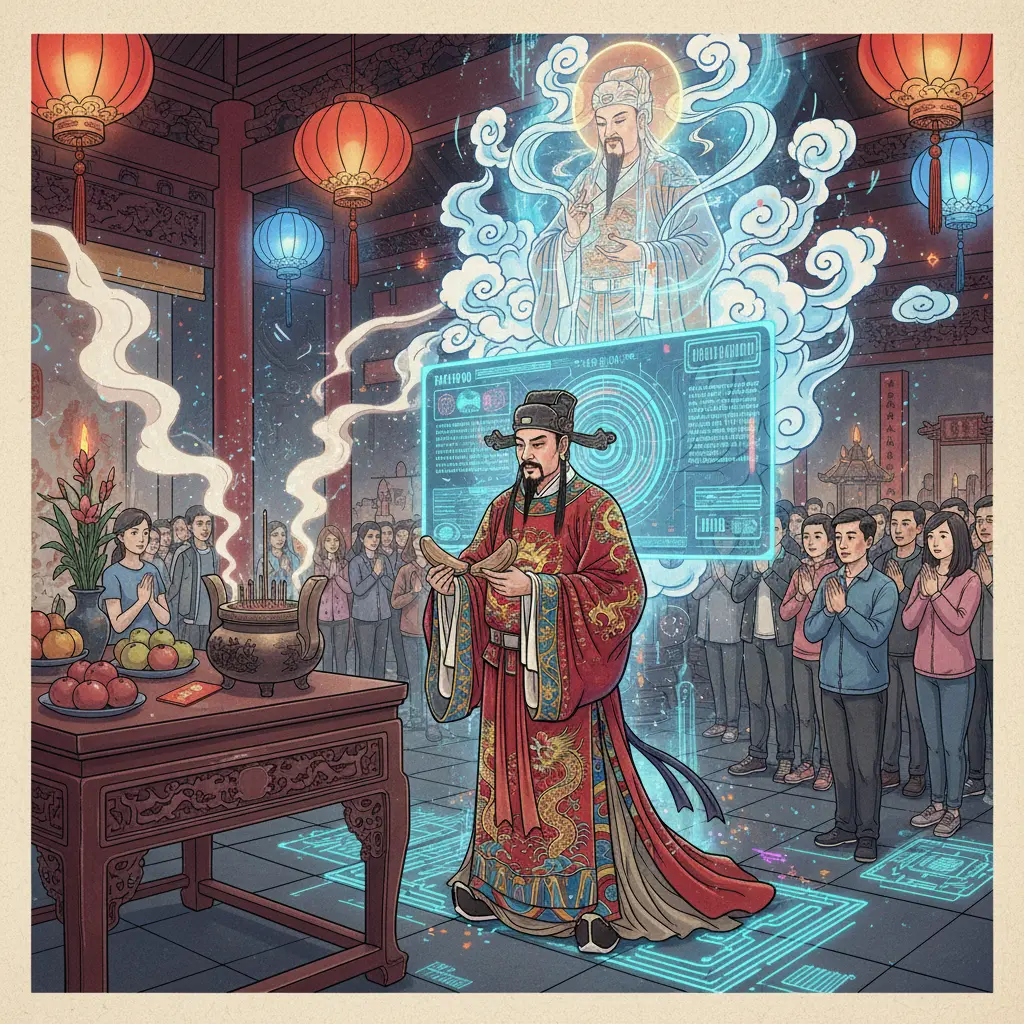 道教問神 - 臺灣民間信仰