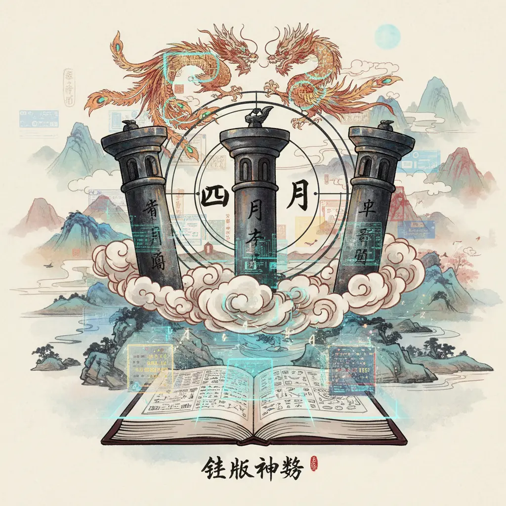 鐵版神數 - 四柱