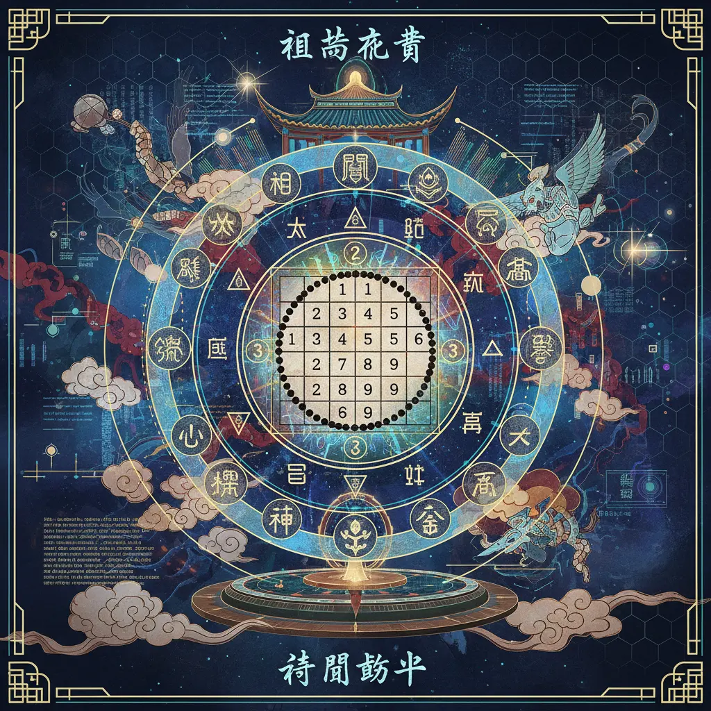 奇門遁甲 - 河圖洛書