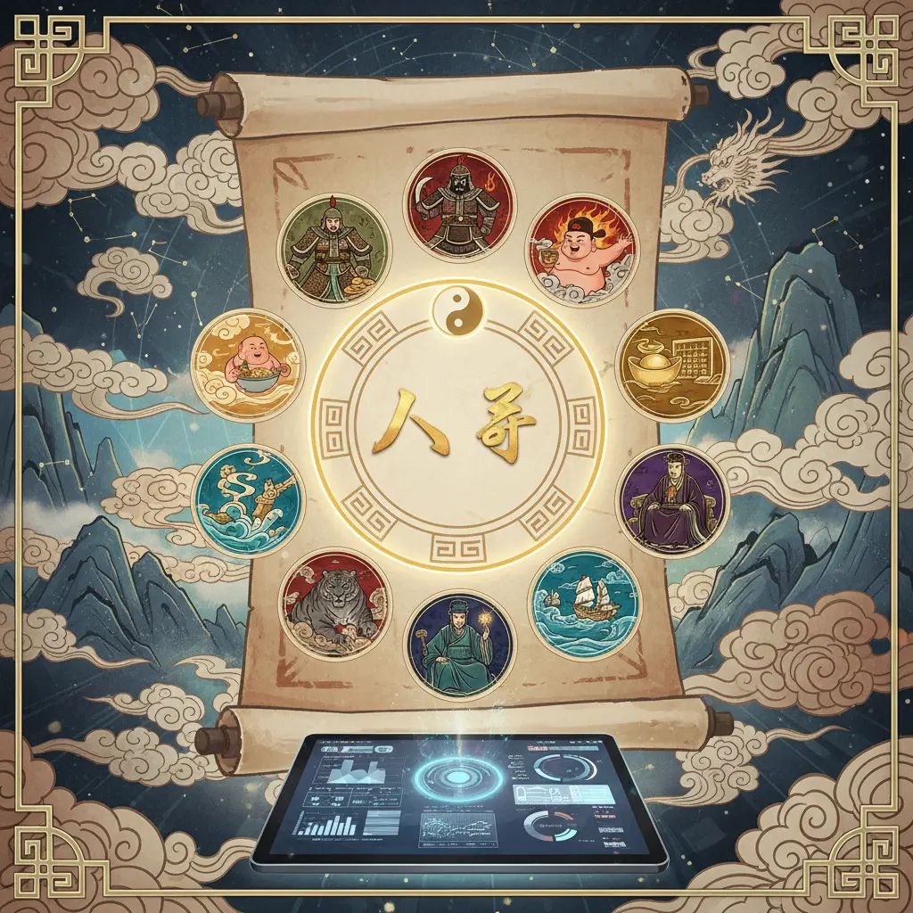 八字分析 - 十神