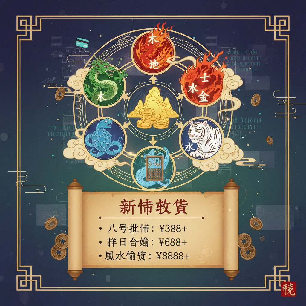 算命收費 - 五行