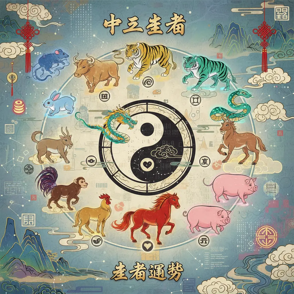 生肖運勢 - 十二生肖