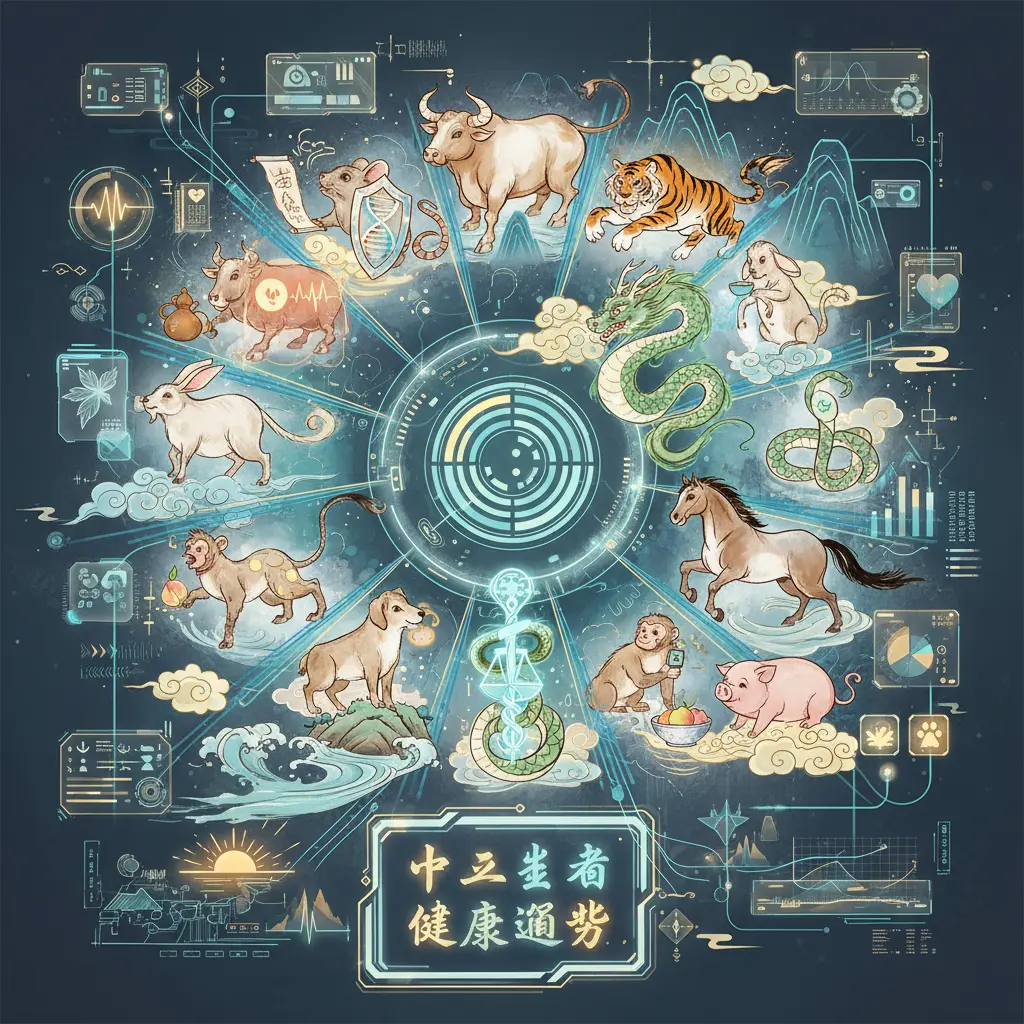 健康運勢 - 十二生肖
