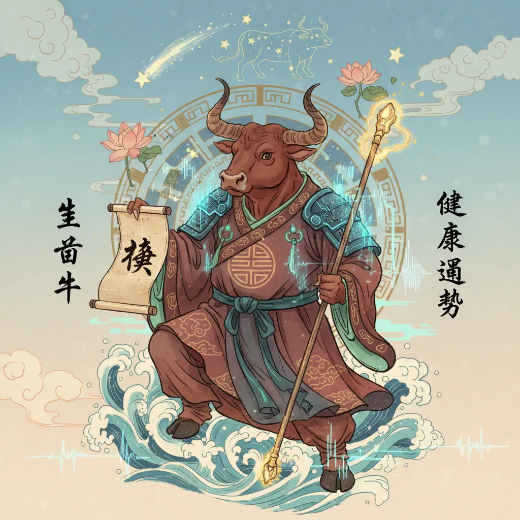 健康運勢 - 生肖牛