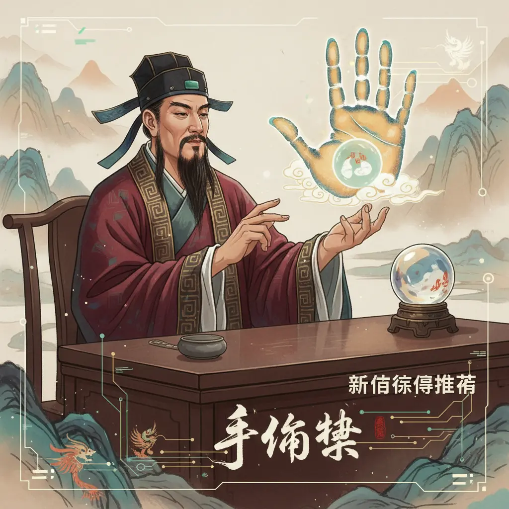 算命師傅推薦 - 手相學