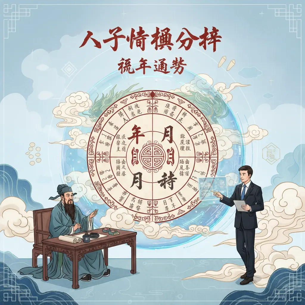 流年 - 八字命盤分析