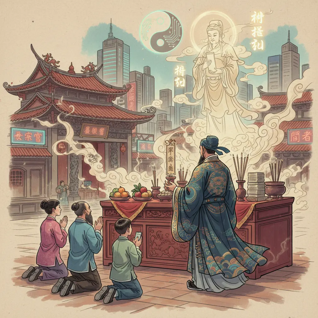 道教問神 - 民間信仰