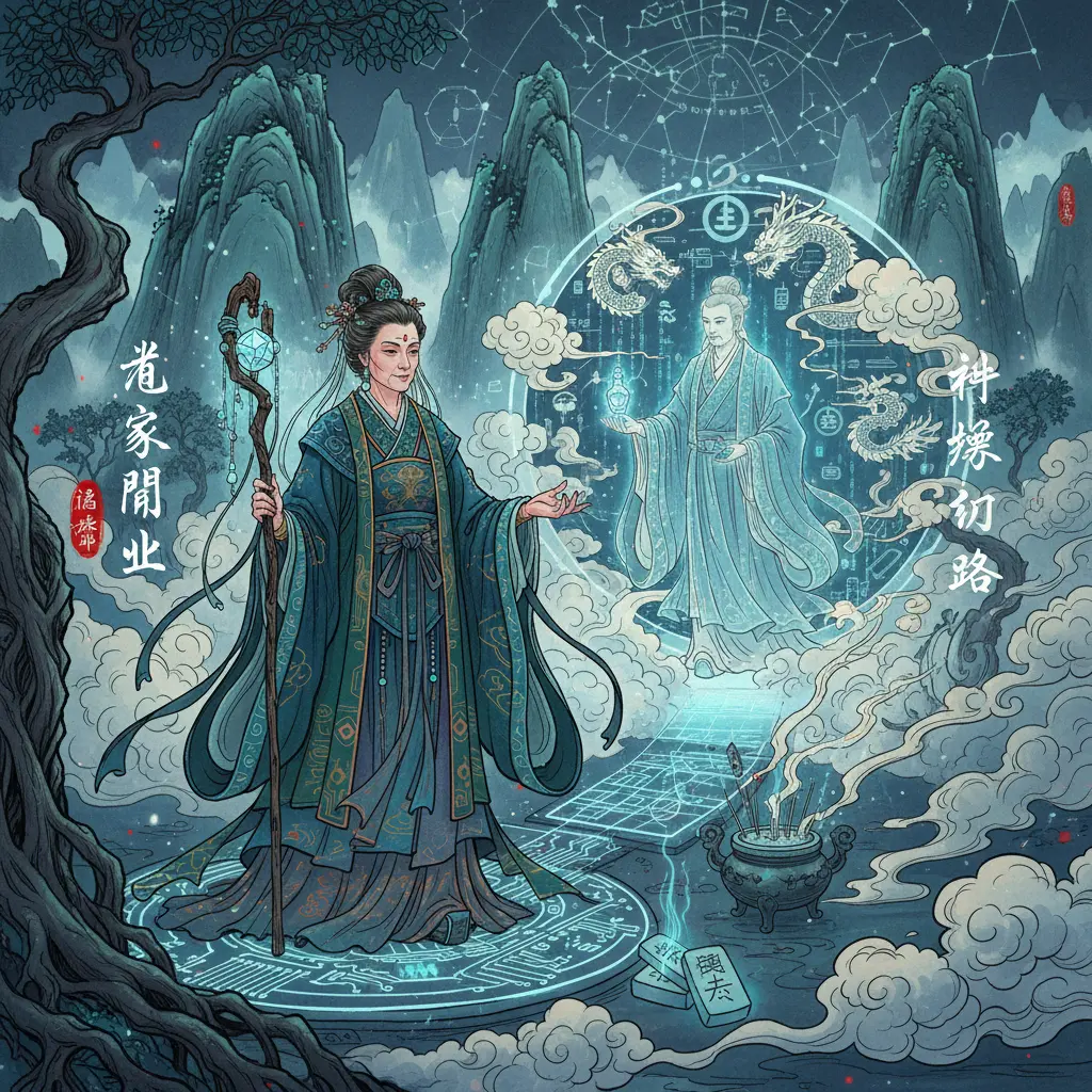 道家問仙 - 神婆