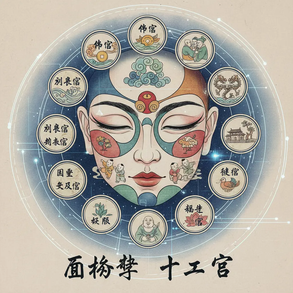 面相學 - 十二宮