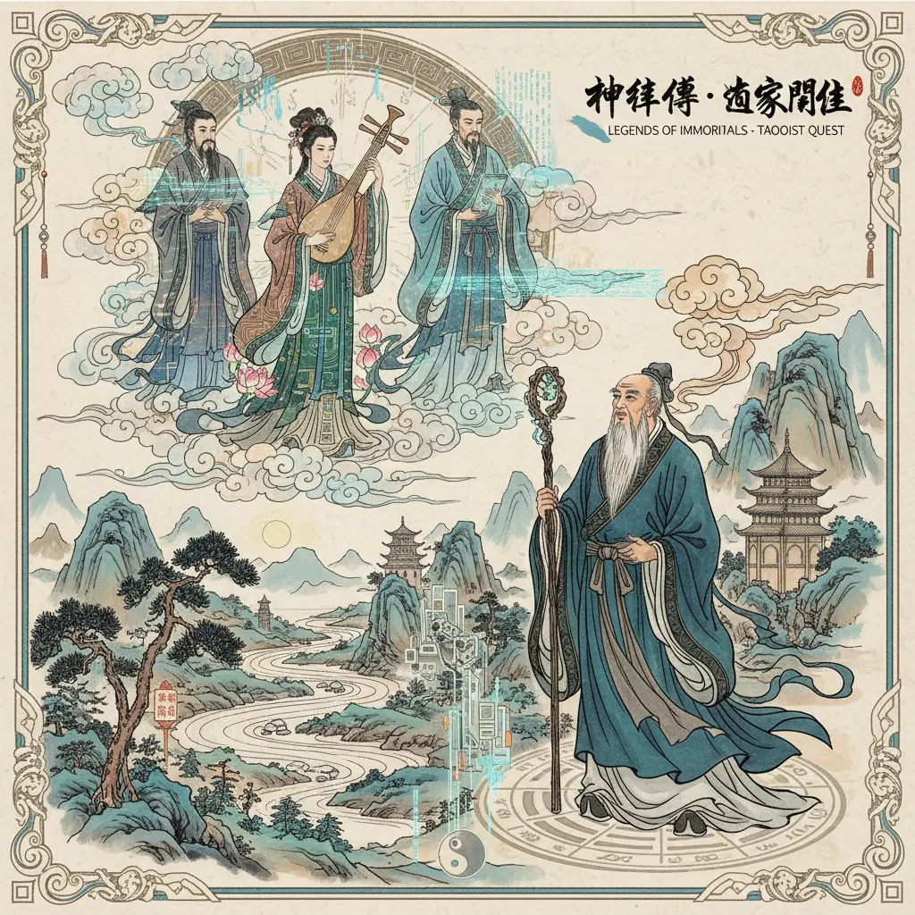 道家問仙 - 神仙傳