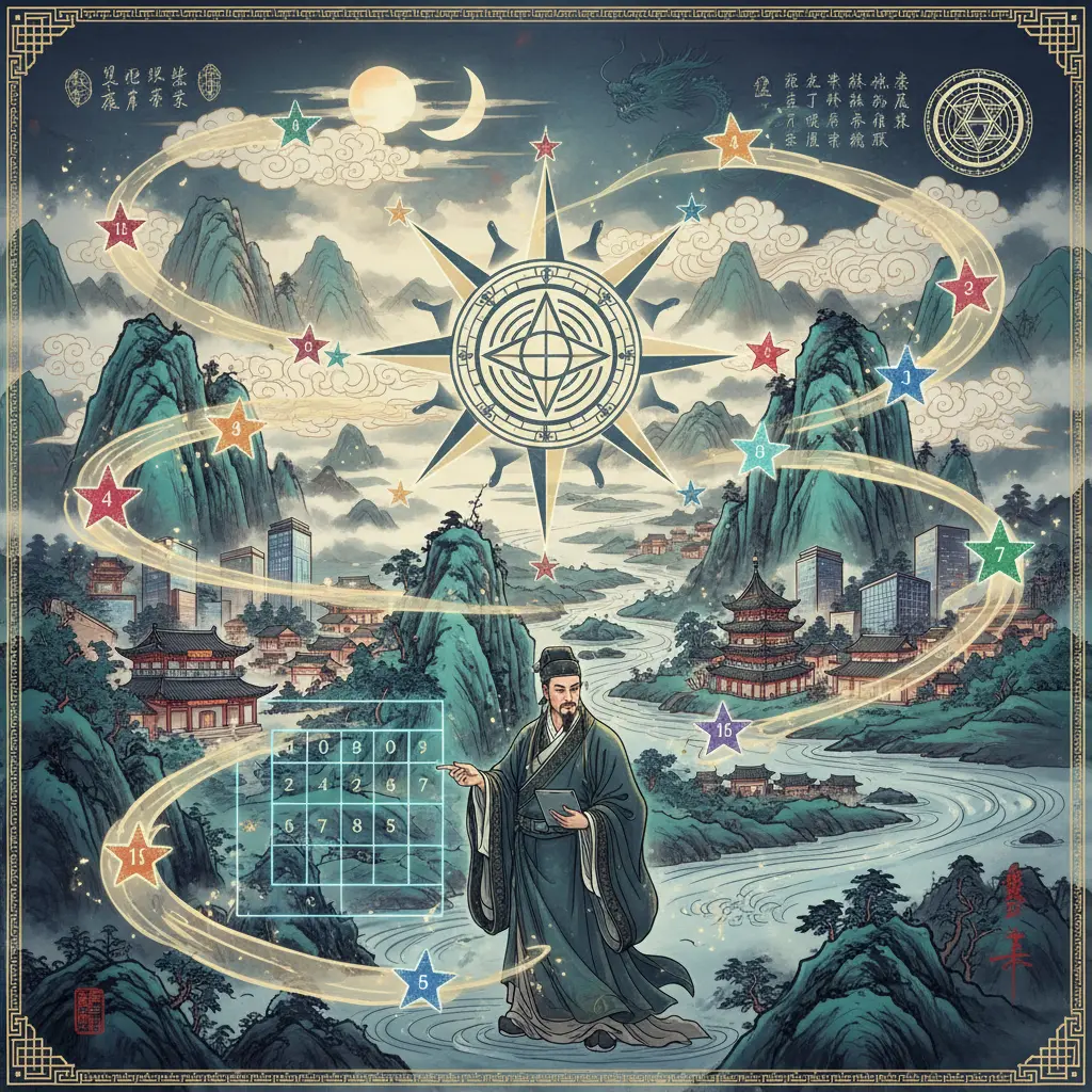 明燈山人 - 玄空飛星